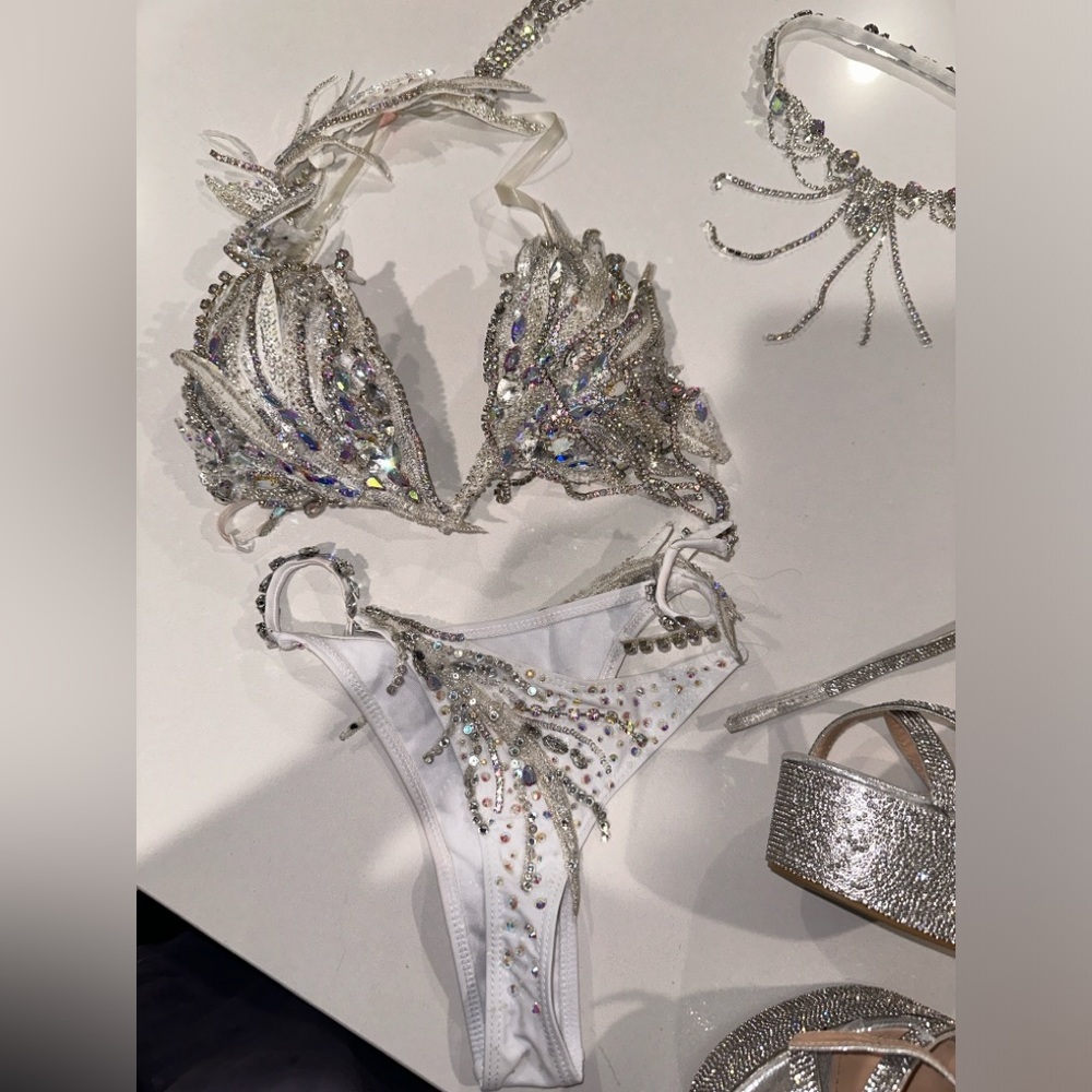 Diamond WBFF/FMG bling bikini